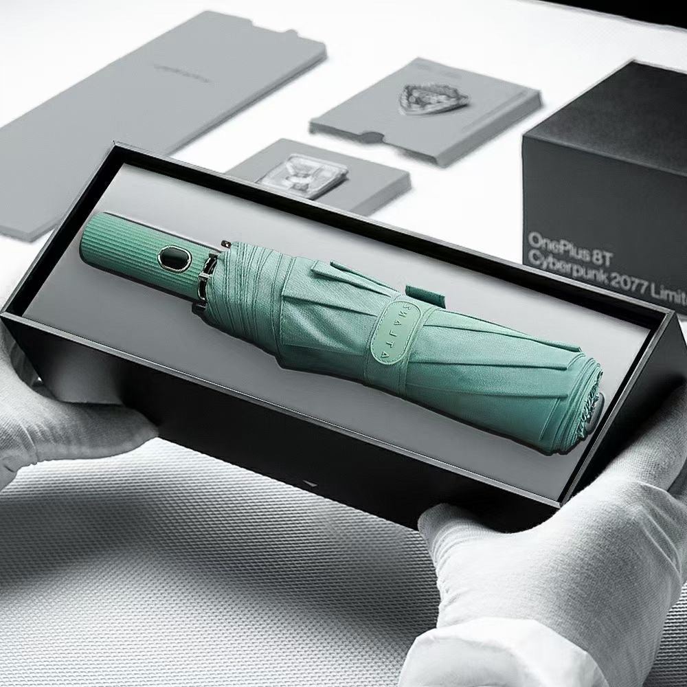 Folding Umbrella with stone decoration