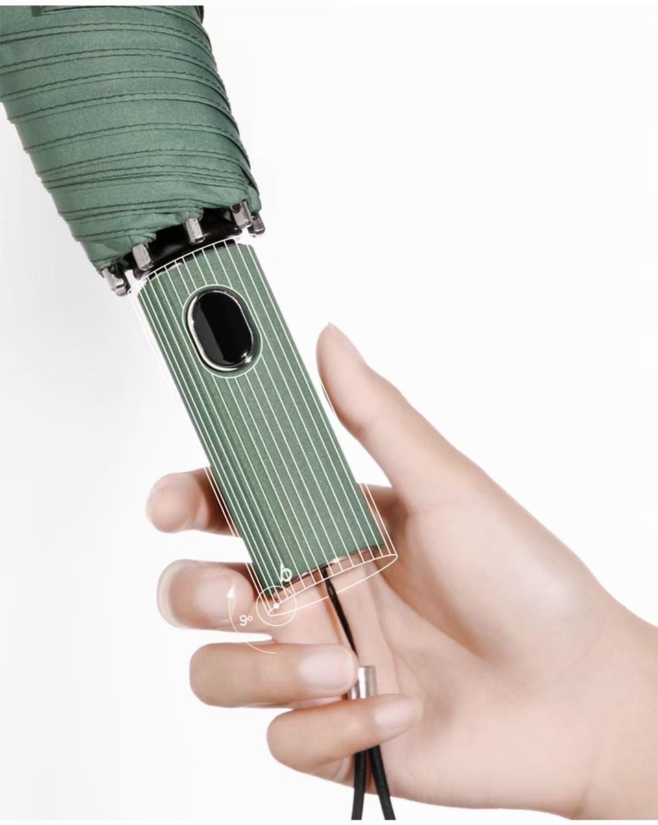 Folding Umbrella with stone decoration