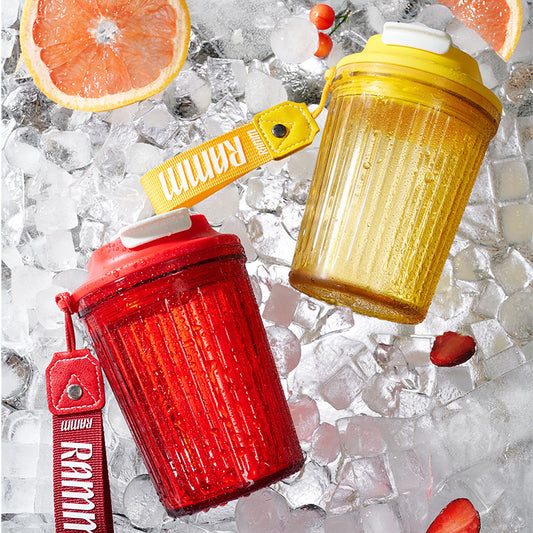 Dopamine colourful water bottle/coffee cup with tritan material