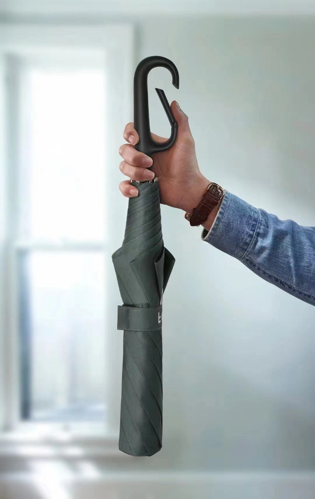 Carabiner Folding Umbrella